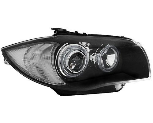 Lampy przednie BMW E87 E81 04-11 Ringi Led Black na Arena.pl