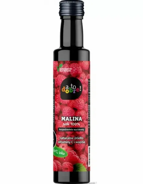 Malina sok 100% A to Dobre!, 250 ml zdjęcie 1