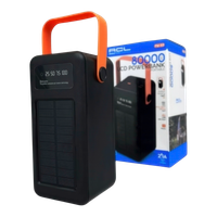 Powerbank ACL PW53 80000mAh solarny z latarką stacja ładowania podróże