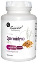 Aliness Spermidyna Active 6 mg x 60 vege kapsułek Autofagia Anti Aging