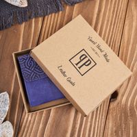 portfel damski skórzany vintage mały granatowy z ochroną rfid