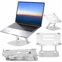 SKŁADANA PODSTAWKA POD LAPTOP CHŁODZĄCA REGULOWANA METALOWA STOJAK SKŁADANY