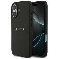 etui guess grained ring magsafe do iphone 17 - czarne