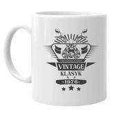 Vintage klasyk - 1976 - kubek na prezent - 50 urodziny pięćdziesiątka