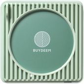 BUYDEEM Podstawka grzewcza, model OA2001, kolor Cozy Greenish