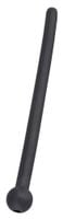 penis plug piss play silikonowy penisplug czarny 11,8 cm