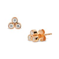 srebrne kolczyki staviori