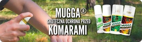 Mugga Środek na komary kleszcze czerwona STRONG spray 75ml DEET 2030r na Arena.pl