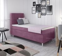 Łóżko kontynentalne jednoosobowe Paris 90cm x 200cm PRODUCENT