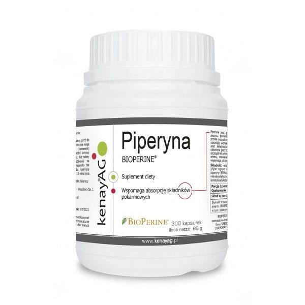 KENAY Piperyna (300 kaps.) zdjęcie 1