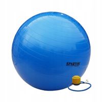 Piłka Gimnastyczna Fitness SPARTAN 55 cm Niebieska