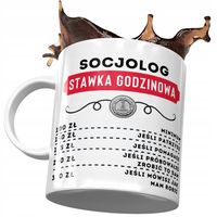 Dla Socjologa Kubek Na Urodziny Na Prezent Z Nadrukiem Ze Zdjęciem