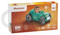 Marioinex Waffle Mini Samochody Old Timer Richard, 50 el Turkus wyścigi 2w1