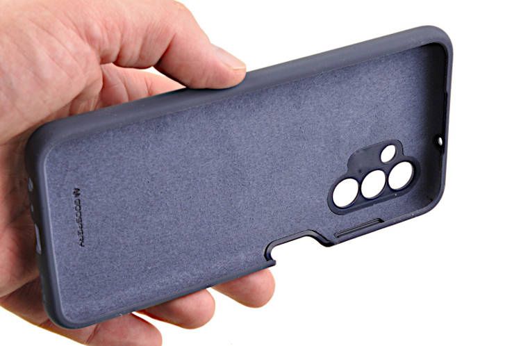 Etui Mercury Goospery Silicone do Samsung Galaxy A13 5G / A04s granatowy zdjęcie 4