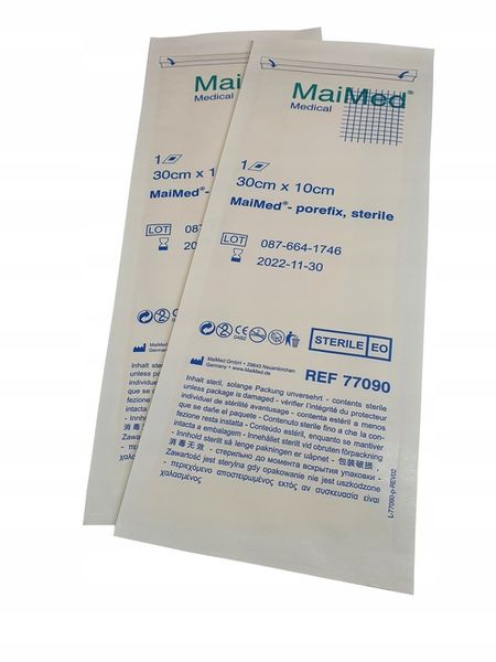 PLASTER Z OPATRUNKIEM STERYLNY NA RANY Z WKŁADEM CHŁONNYM 30x10cm 25szt zdjęcie 15