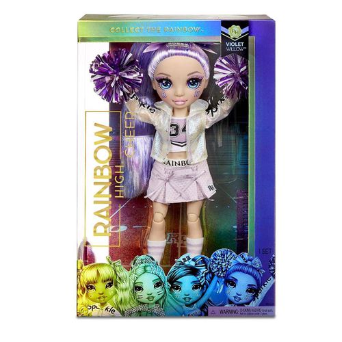 Rainbow High - Lalka Cheerleaderka Violet Willow na Arena.pl
