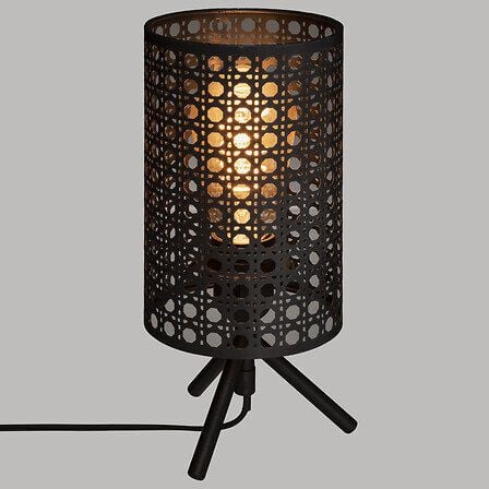 Lampa Katel 28 cm czarna na Arena.pl