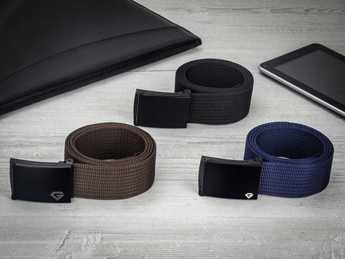 PARCIANE paski ZESTAW MĘSKIE CZARNY granat BRĄZ na Arena.pl