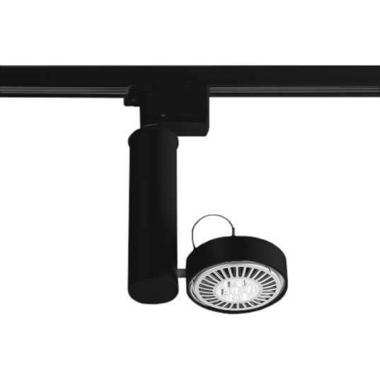 Reflektorek LAMPA sufitowa NATORI 6608 Shilo metalowa OPRAWA regulowana do 3-fazowego systemu szynowego czarna zdjęcie 2