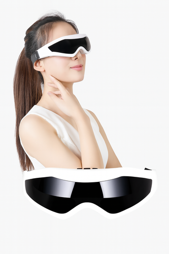 Masażer oczu Okulary magnetyczne wibracyjne masujące skroń okolice oczu na Arena.pl