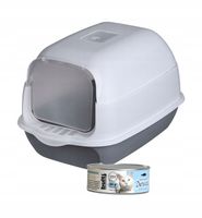 Kuweta dla kota zamknięta z pochłaniaczem i łopatką DIAMENTIQ+Karma GRATIS