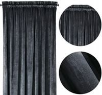 Zasłony welurowe zaciemniające 140x250 welur velvet gotowa różne kolory