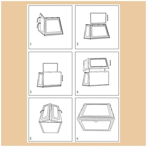 PUDEŁKO POJEMNIK ORGANIZER NA BUTY PREMIUM na zabawki akcesoria do biura na Arena.pl