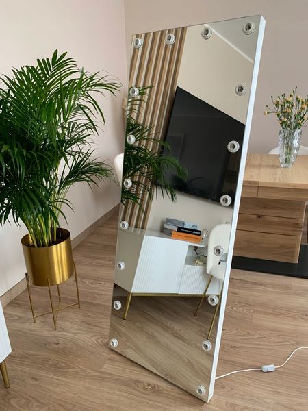 Lustro wizażowe Stojące Wiszące 160 x 60 !! Make up makijaż wizaż zdjęcie 8