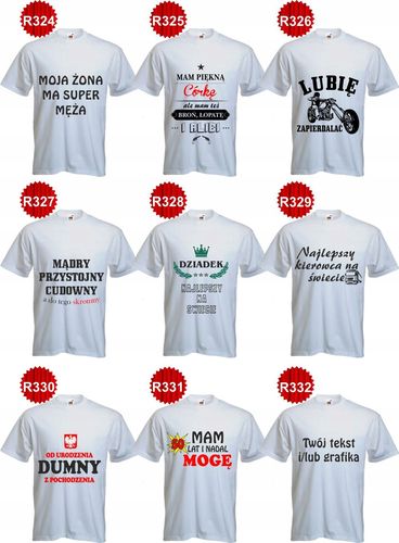 ŚMIESZNA KOSZULKA T-SHIRT 40 LAT TO NIE WIEK na Arena.pl