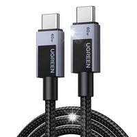 Kabel USB-C do USB-C Ugreen L524, 60W, PD, 3m (szary)