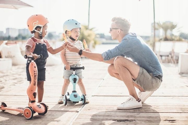 Kask dla dzieci SCOOTANDRIDE XXS-S 1-5 lat zdjęcie 7