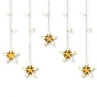 Girlanda z gwiazdami lampki świąteczne LED