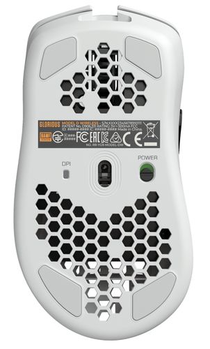 Mysz gamingowa Glorious Model D Wireless Mat 19000 dpi USB/Bluetooth Biała na Arena.pl