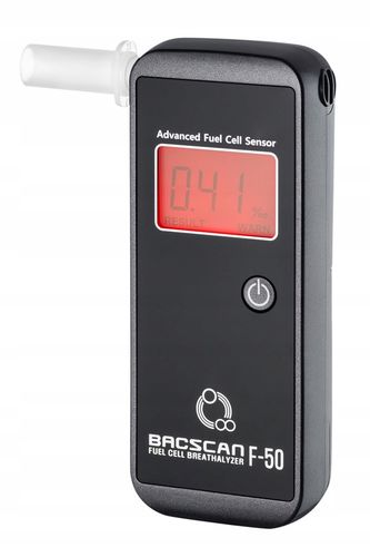 Alkomat BACscan F-50 sensor elektrochemiczny na Arena.pl