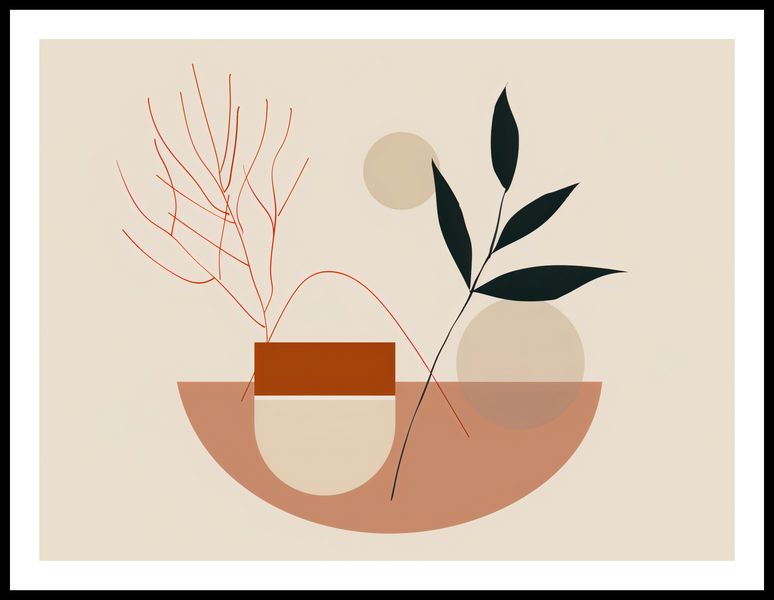 Plakat 80x60cm Botaniczna Przymiarka zdjęcie 3