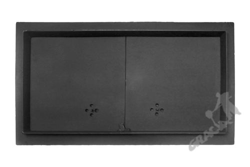 DRZWI B08 - 37X65 CM + TERMOMETR 0-250°C ŻELIWNE DO WĘDZARNI CHLEBOWE na Arena.pl