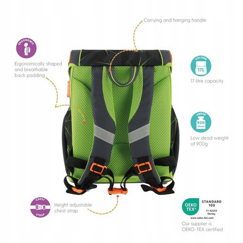 Tornister z wyposażeniem HERLITZ LOOP PLUS WILD LIFE + GRATIS na Arena.pl