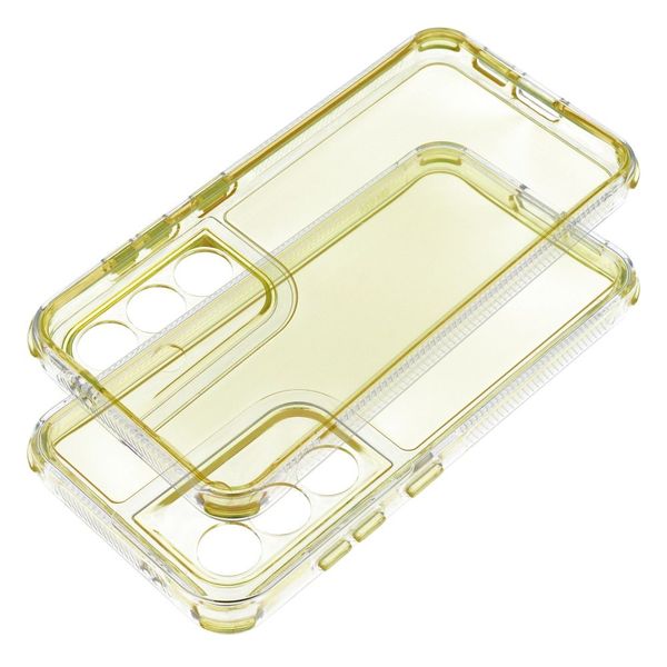 Futerał MATRIX CLEAR do SAMSUNG S25 żółty zdjęcie 1