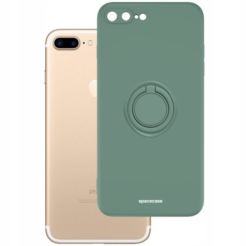 ETUI SILIKONOWE SPACECASE RING CASE OBUDOWA DO IPHONE 7 / 8 PLUS + SZKŁO na Arena.pl