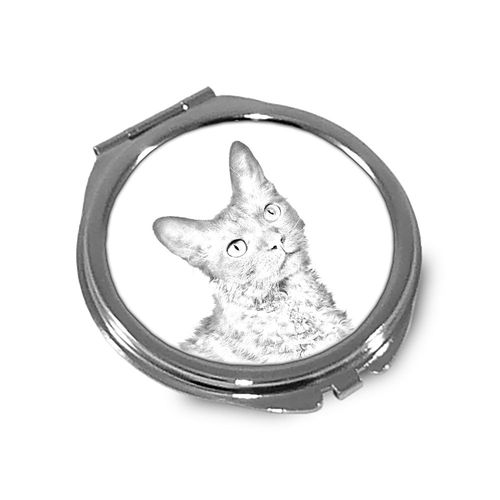 LaPerm - kieszonkowe lusterko z wizerunkiem cat. na Arena.pl