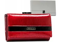 portfel damski ze skóry naturalnej cavaldi