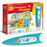 Inteligentny interaktywny długopis Zwierzęta 280 pytań 100 zabaw 30 plansz