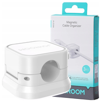 magnetyczny organizer na kable joyroom jr-zs368 3 szt. (biały)