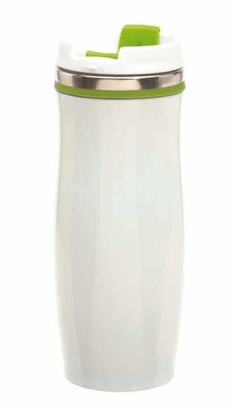 Kubek termiczny CREMA, zielony zdjęcie 1