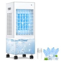 Klimatyzator Ewaporacyjny Przenośny 4w1 Klimator Nawilżacz 8L Pilot 85W