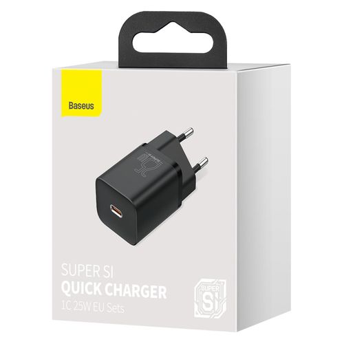 Super szybka ładowarka USB-C 25W Power Delivery Quick Charge - czarny na Arena.pl