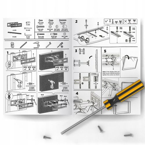 UCHWYT TELEWIZORA WIESZAK TV 32-70'' OBROTOWY RUCHOMY ŚCIENNY UNIWERSALN 0F na Arena.pl
