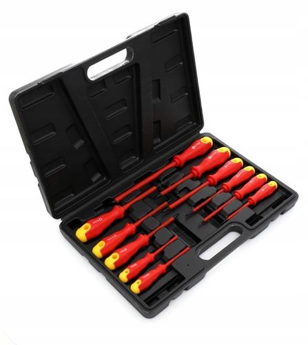 ZESTAW WKRĘTAKÓW WKRĘTAK ŚRUBOKRĘTY IZOLOWANE 11el na Arena.pl