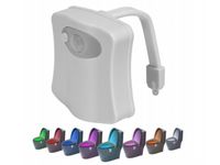 LAMPKA LED DO WC TOALETY CZUJNIK RUCHU I ŚWIATŁA