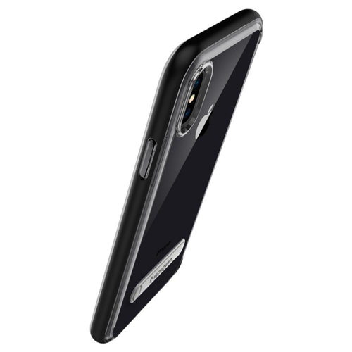 SPIGEN CRYSTAL HYBRID Apple iPhone X - BLACK na Arena.pl